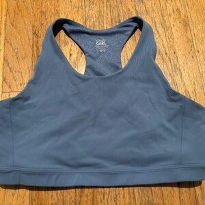 Preloved Athleta Horl dusty blue athletic bra top - XXL(16)